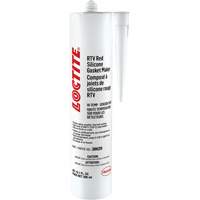 596 High Temp RTV Silicone Sealant, Cartridge, Red Dufferin Supply