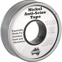 Nickel Anti-Seize Tape, 590" L x 1/2" W, Silver Dufferin Supply