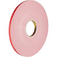 Ruban VHB, 32,9 m (108') lo x 12,7 mm (1/2") la, 62 mils, Acrylique Dufferin Supply