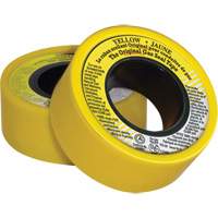 PTFE Thread Sealant Tape, 236" L x 3/4" W, Yellow Dufferin Supply
