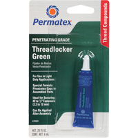 Penetrating Grade Threadlocker, Green, Medium, 6 ml, Tube Dufferin Supply