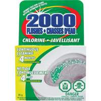 D&eacute;tergent pour cuvette de toilette 2000 Flushes avec agent de blanchiement, 35 g, Tampon Dufferin Supply