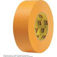 Performance Flatback Tape 2525, 72 mm (3") x 55 m (180'), Yellow Dufferin Supply