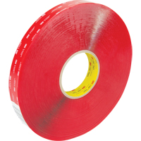 Ruban en mousse 4910, 33 m (108') lo x 25,4 mm (1") la, 40 mils, Acrylique Dufferin Supply