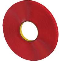Ruban VHB, 33 m (108') lo x 12 mm (1/2") la, 40 mils, Acrylique Dufferin Supply