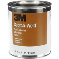 Adh&eacute;sif Scotch-Weld, 32 oz liq., Trousse, Deux composants, Gris Dufferin Supply
