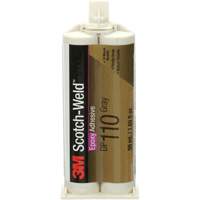Scotch-Weld Adhesive, 1.64 fl. oz., Cartridge, Two-Part, Grey Dufferin Supply