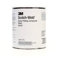 Scotch-Weld Potting Compound, 1 gal., Pail, Two-Part, Black Dufferin Supply