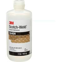 Scotch-Weld Instant Adhesive, Clear, Bottle, 1 lbs. Dufferin Supply