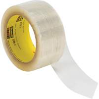 Ruban d'emballage Scotch 375, Adh&eacute;sif Thermofusible, 3,1 mils, 48 mm (1-22/25") x 1500 m (4921') Dufferin Supply