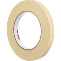 Masking Tape, 12 mm (1/2") x 55 m (180'), Beige Dufferin Supply