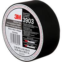 Rubans adh&eacute;sifs en vinyle 3903, 48 mm (2") la x 45 m (148') lo, 6,5 mils, Noir Dufferin Supply