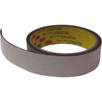Ruban en mousse de vinyle 4726, 25,4 mm (1") la x 32,9 m (108') lo, 62 mils, Noir Dufferin Supply