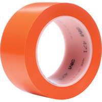 Ruban en vinyle 471, 50,8 mm (2") la x 32,9 m (108') lo, 5,2 mils, Orange Dufferin Supply