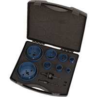 Electrician's Master Holesaw Kit, 12 Pieces Dufferin Supply
