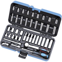 SW1442C-12 SAE/Metric 12-Point Socket Wrench Set, 42 Pcs, 1/4" Drive Size, Deep Dufferin Supply