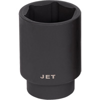Socket, Impact, 1-11/16", 1/2" Drive, 6 Points, Deep Dufferin Supply