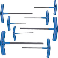 JTHK-8M Jeu de cl&eacute;s hexagonales avec manche en T, 8 mcx, M&eacute;trique/Torx Dufferin Supply
