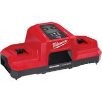 Super chargeur &agrave; double baie simultan&eacute;e M18, 18 V, Lithium-ion Dufferin Supply