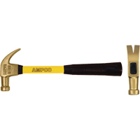 Marteau &agrave; panne fendue, Poids de la t&ecirc;te 0,75 lb, 14" lo Dufferin Supply