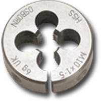 Round Die, 5/16"-22 Thread, High Speed Steel Dufferin Supply