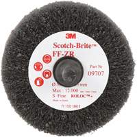 Scotch-Brite Cut & Polish Flap Brush, Aluminum Oxide, Fine Grit, 2" x 1" x 1/4" Dufferin Supply