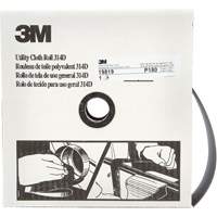 Rouleau de toile abrasive utilitaire 314D, 2" la x 150' lo, Grain 100J Dufferin Supply