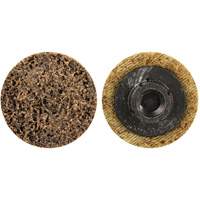 Surface Prep Quick-Change Disc, 1" Dia., Coarse Grit, Aluminum Oxide Dufferin Supply