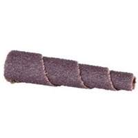 ALO Spiral Cartridge Roll, 100 Grit, 5/8" Dia., Aluminum Oxide, 1-1/2" L, 1/8" Arbor Dufferin Supply
