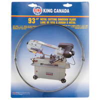 Scie &agrave; ruban pour m&eacute;tal, Acier au carbone, 93" lo x 3/4" la x &eacute;paisseur 0,032", 10 dents par pouce Dufferin Supply