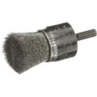 Brosse mont&eacute;e &agrave; fils ondul&eacute;s, 1", Fils 0,006" Dufferin Supply