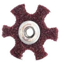 Abrasotex Surface Preparation Star, 2" Dia., Medium Grit, Aluminum Oxide Dufferin Supply