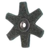 Abrasotex Surface Preparation Star, 2" Dia., Very Fine Grit, Aluminum Oxide Dufferin Supply