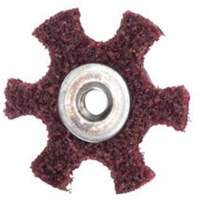 Abrasotex Surface Preparation Star, 4" Dia., Medium Grit, Aluminum Oxide Dufferin Supply