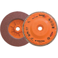 Enduro-Flex Flap Disc, 4-1/2" x 5/8"-11, Type 27, 60 Grit, Zirconia Alumina Dufferin Supply