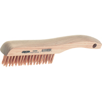Brosse &agrave; manche en patin, Acier, 4" X 16" rangs de fils, Longueur 10" Dufferin Supply