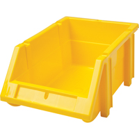 Bac empilable & &agrave; suspendre, 4-13/16" la, 3-3/16" h x 7-1/8" p, Jaune Dufferin Supply