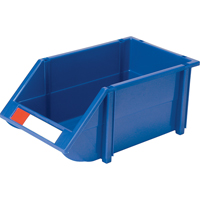 Stack & Hang Bin, 8-3/16" W x 6-3/16" H x 14" D, Blue Dufferin Supply