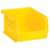 Ultra Stack & Hang Bin, 4-1/8" W x 3" H x 5-3/8" D, Yellow Dufferin Supply
