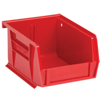Ultra Stack & Hang Bin, 4-1/8" W x 3" H x 5-3/8" D, Red Dufferin Supply