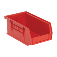 Ultra Stack & Hang Bin, 4-1/8" W x 3" H x 7-3/8" D, Red Dufferin Supply