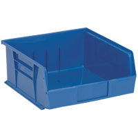 Ultra Stack & Hang Bin, 11" W x 5" H x 10-7/8" D, Blue Dufferin Supply