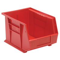 Ultra Stack & Hang Bin, 8-1/4" W x 7" H x 10-3/4" D, Red Dufferin Supply