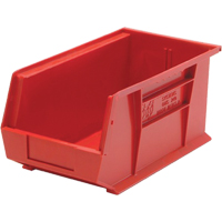 Ultra Stack & Hang Bin, 8-1/4" W x 7" H x 14-3/4" D, Red Dufferin Supply
