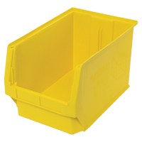 Contenants g&eacute;ants empilables, 12,375" la x 19,75" p x 11,875" h, Jaune Dufferin Supply