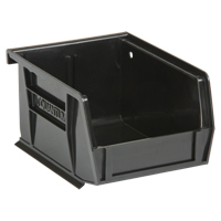 Ultra Stack & Hang Bin, 4-1/8" W x 3" H x 5-3/8" D, Black Dufferin Supply