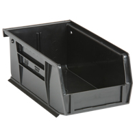 Ultra Stack & Hang Bin, 4-1/8" W x 3" H x 7-3/8" D, Black Dufferin Supply