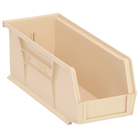 Ultra Stack & Hang Bin, 4-1/8" W x 4" H x 10-7/8" D, Ivory Dufferin Supply