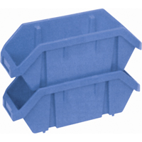 Boîtes &agrave; ramassage rapide "Quick Pick", 5" x 6,625" x 12-1/2", Bleu Dufferin Supply