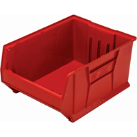Contenants Hulk, 18-1/4" la, 12" h x 23-7/8" p, Rouge Dufferin Supply
